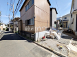 接道状況および現場風景 【三鷹市新川1丁目】 接道状況および現場風景 【三鷹市新川1丁目】