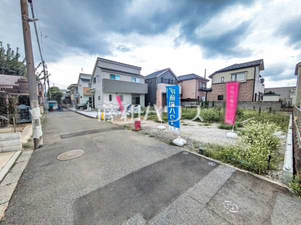 接道状況および現場風景 【西東京市北原町1丁目】 接道状況および現場風景 【西東京市北原町1丁目】