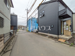 接道状況および現場風景