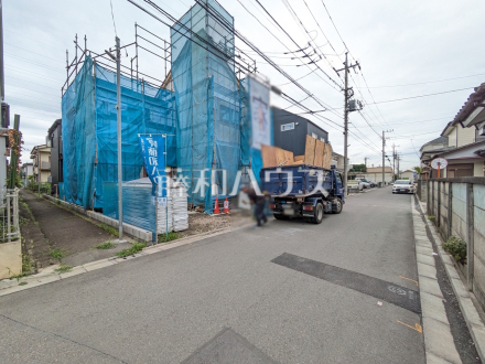 接道状況および現場風景 【小平市小川東町1丁目】/撮影日2026/06/09