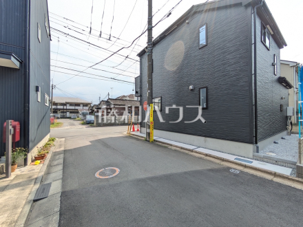 2号棟 接道状況および現場風景 【小平市小川東町1丁目】/撮影日2026/07/31