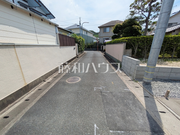 接道状況および現場風景 【福岡市南区鶴田1丁目】 接道状況および現場風景 【福岡市南区鶴田1丁目】