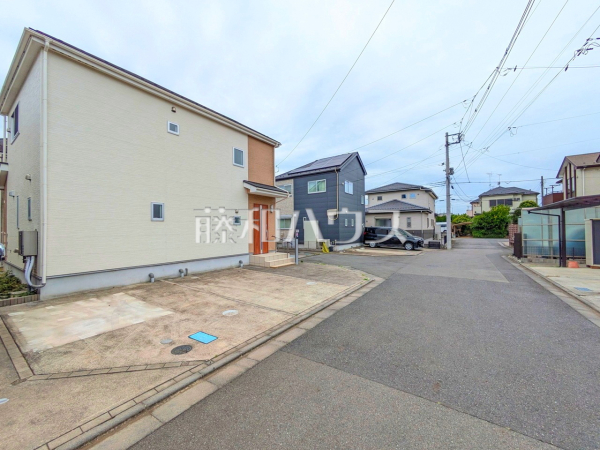 接道状況および現場風景 【武蔵村山市学園5丁目】 接道状況および現場風景 【武蔵村山市学園5丁目】