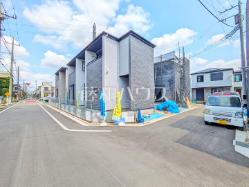 接道状況および現場風景