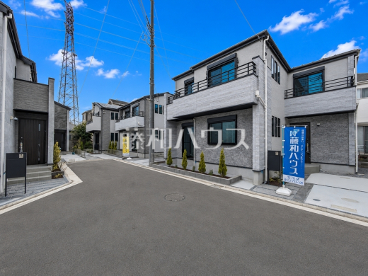 接道状況および現場風景 【立川市錦町6丁目】