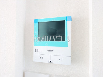 2号棟 TVモニター付インターホン 【立川市錦町6丁目】 TVモニター付きインターホンのため訪問者がひと目で分かります/撮影日2026/07/03