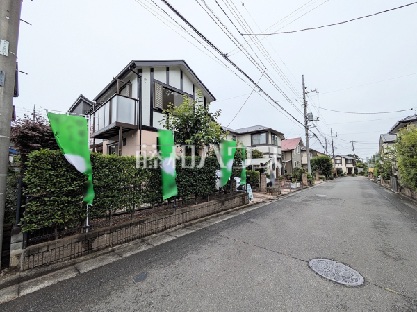 接道状況および現場風景 【八王子市石川町】 接道状況および現場風景 【八王子市石川町】