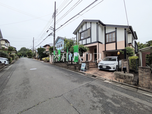 接道状況および現場風景 【八王子市石川町】 接道状況および現場風景 【八王子市石川町】