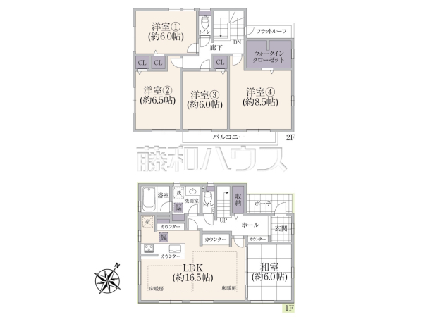 間取図 【八王子市堀之内】 間取図 【八王子市堀之内】