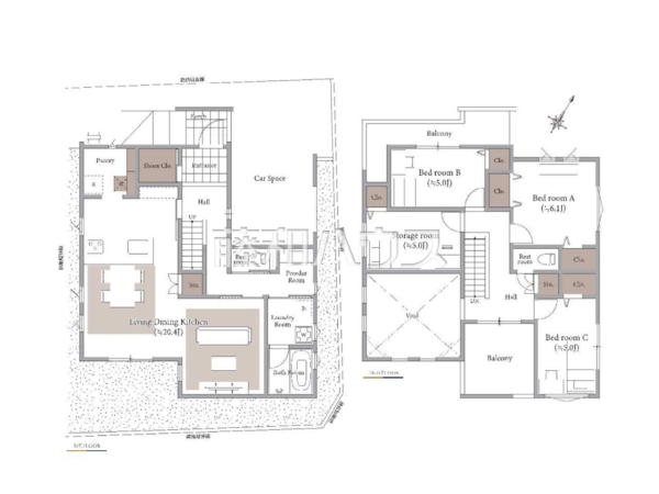間取図 【板橋区大谷口1丁目】 間取図 【板橋区大谷口1丁目】