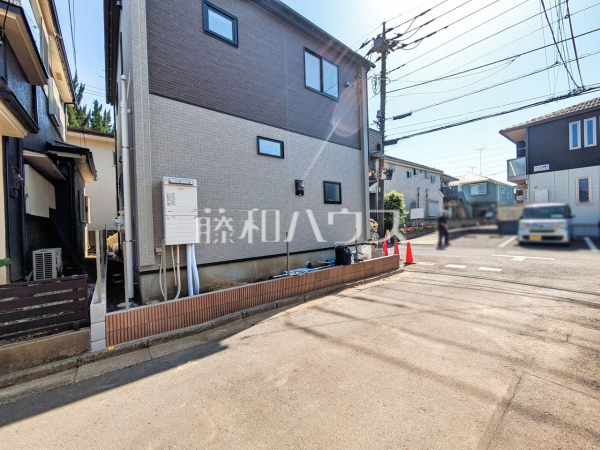 接道状況および現場風景 【所沢市北所沢町】 接道状況および現場風景 【所沢市北所沢町】