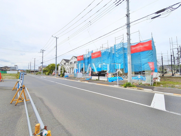 接道状況および現場風景 【日野市西平山3丁目】 接道状況および現場風景 【日野市西平山3丁目】