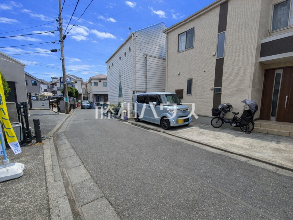 接道状況および現場風景 【府中市西原町2丁目】 接道状況および現場風景 【府中市西原町2丁目】
