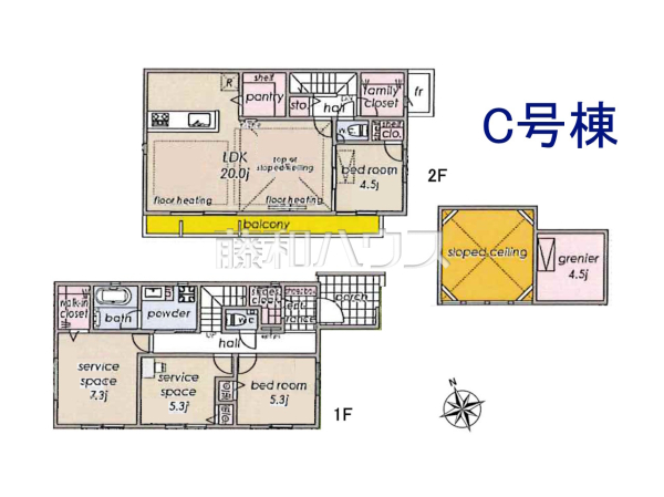 間取図 【武蔵野市吉祥寺北町5丁目】 間取図 【武蔵野市吉祥寺北町5丁目】