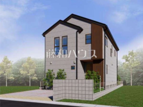 1号棟 完成予想図(外観) 【所沢市小手指南4丁目】 1号棟 完成予想図(外観) 【所沢市小手指南4丁目】