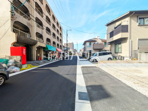 接道状況および現場風景 【名古屋市北区山田4丁目】 接道状況および現場風景 【名古屋市北区山田4丁目】