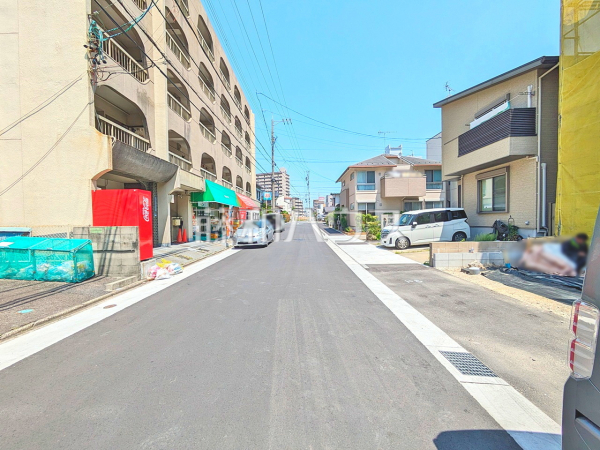 接道状況および現場風景 【名古屋市北区山田4丁目】 接道状況および現場風景 【名古屋市北区山田4丁目】
