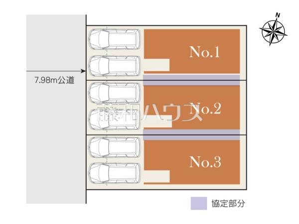 全体区画図 【名古屋市北区山田4丁目】 全体区画図 【名古屋市北区山田4丁目】