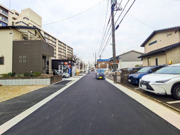 接道状況および現場風景 【名古屋市北区山田4丁目】 接道状況および現場風景 【名古屋市北区山田4丁目】
