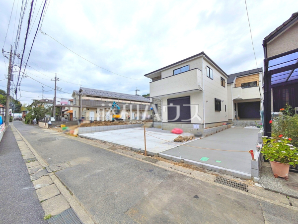接道状況および現場風景 【日野市南平2丁目】 接道状況および現場風景 【日野市南平2丁目】