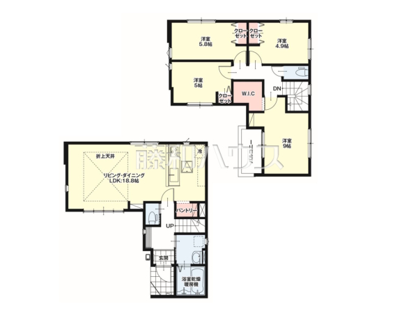 間取図 【名古屋市北区西味鋺3丁目】 間取図 【名古屋市北区西味鋺3丁目】