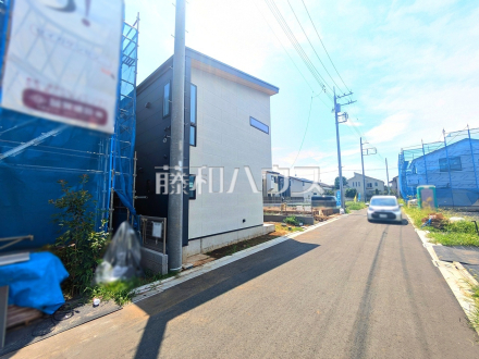 8号棟 接道状況および現場風景 【国立市東3丁目】/撮影日2026/07/31