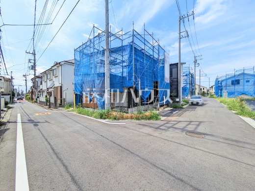 接道状況および現場風景 【国立市東3丁目】