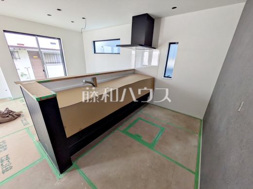 9号棟 キッチン(施工中) 【国立市東3丁目】