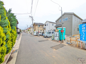 接道状況および現場風景