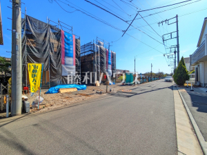 接道状況および現場風景