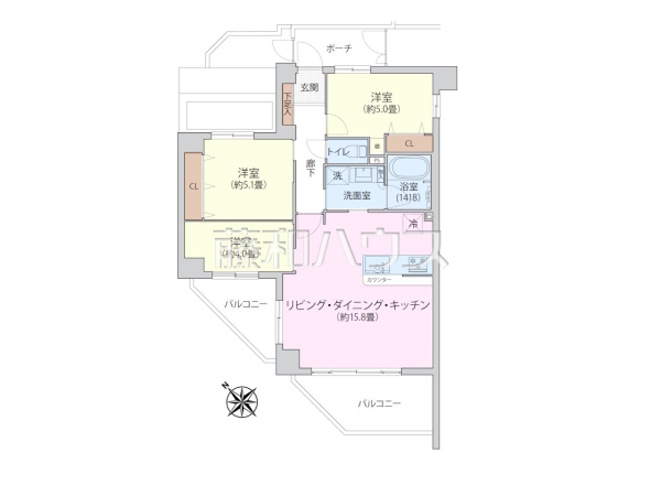 間取図 【グーディッシュ久米川】 間取図 【グーディッシュ久米川】