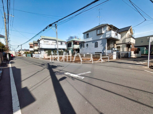 接道状況および現場風景 【西東京市向台町1丁目】