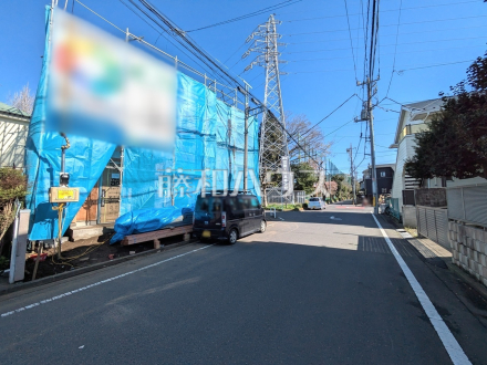 接道状況および現場風景 【西東京市向台町1丁目】/撮影日2026/04/02