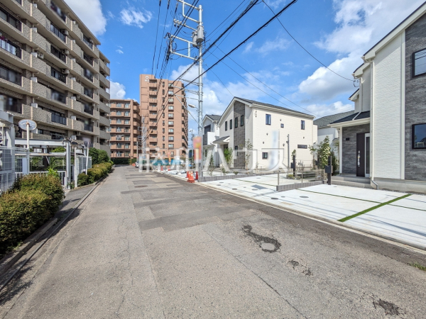 接道状況および現場風景 【小金井市前原町4丁目】 接道状況および現場風景 【小金井市前原町4丁目】