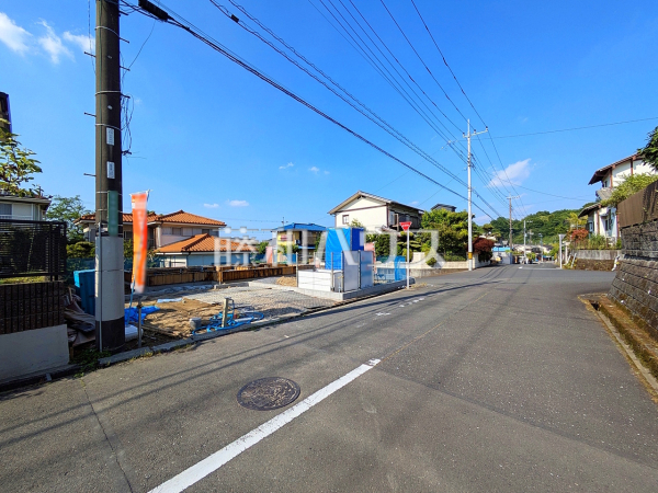 接道状況および現場風景 【日野市平山2丁目】 接道状況および現場風景 【日野市平山2丁目】