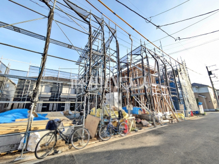 建物のプレゼンをさせていただきますので、実際の完成イメージを思い描いていただくことができます。お気軽にお問合せ下さい。 【練馬区東大泉6丁目】/撮影日2026/04/21