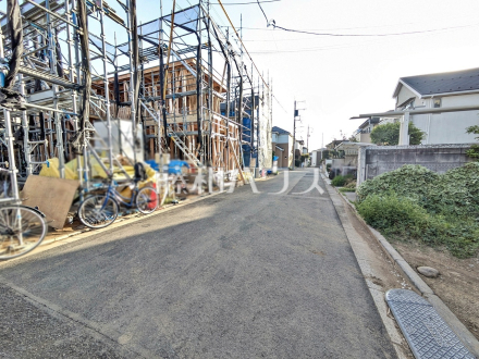 接道状況および現場風景 【練馬区東大泉6丁目】/撮影日2026/04/21