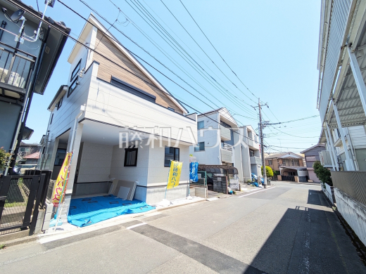接道状況および現場風景 【八王子市北野町】
