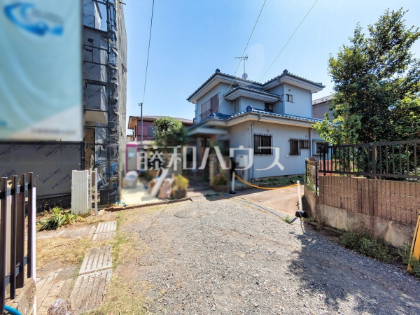 接道状況および現場風景 【所沢市若松町】 接道状況および現場風景 【所沢市若松町】