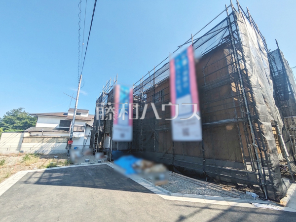 接道状況および現場風景 【八王子市泉町】 接道状況および現場風景 【八王子市泉町】