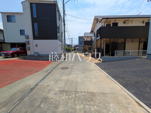 接道状況および現場風景 【福岡市城南区田島1丁目】 接道状況および現場風景 【福岡市城南区田島1丁目】