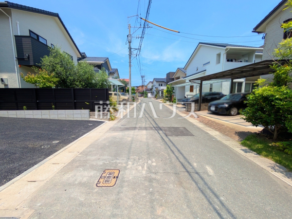 接道状況および現場風景 【福岡市城南区田島1丁目】 接道状況および現場風景 【福岡市城南区田島1丁目】