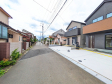 接道状況および現場風景 【武蔵村山市三ツ藤1丁目】 接道状況および現場風景 【武蔵村山市三ツ藤1丁目】