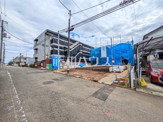 接道状況および現場風景 【日野市多摩平5丁目】