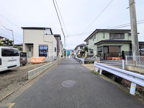 接道状況および現場風景 【糟屋郡志免町田富4丁目】 接道状況および現場風景 【糟屋郡志免町田富4丁目】