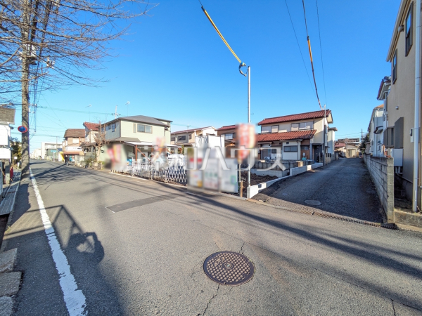 接道状況および現場風景 【八王子市東浅川町】 接道状況および現場風景 【八王子市東浅川町】