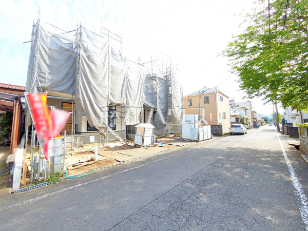 接道状況および現場風景 【八王子市東浅川町】 接道状況および現場風景 【八王子市東浅川町】