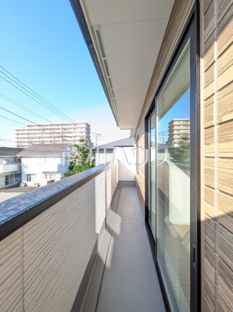 2号棟 バルコニー 【八王子市東浅川町】 2号棟 バルコニー 【八王子市東浅川町】