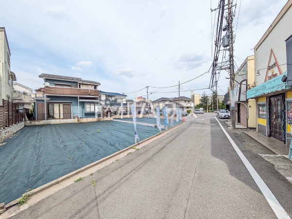接道状況および現場風景 【立川市上砂町3丁目】 接道状況および現場風景 【立川市上砂町3丁目】