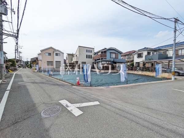 接道状況および現場風景 【立川市上砂町3丁目】 接道状況および現場風景 【立川市上砂町3丁目】